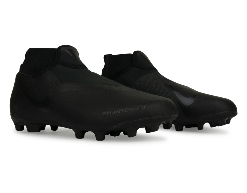 Nike Kids PhantomVSN Academy DF FG/MG Black/Black