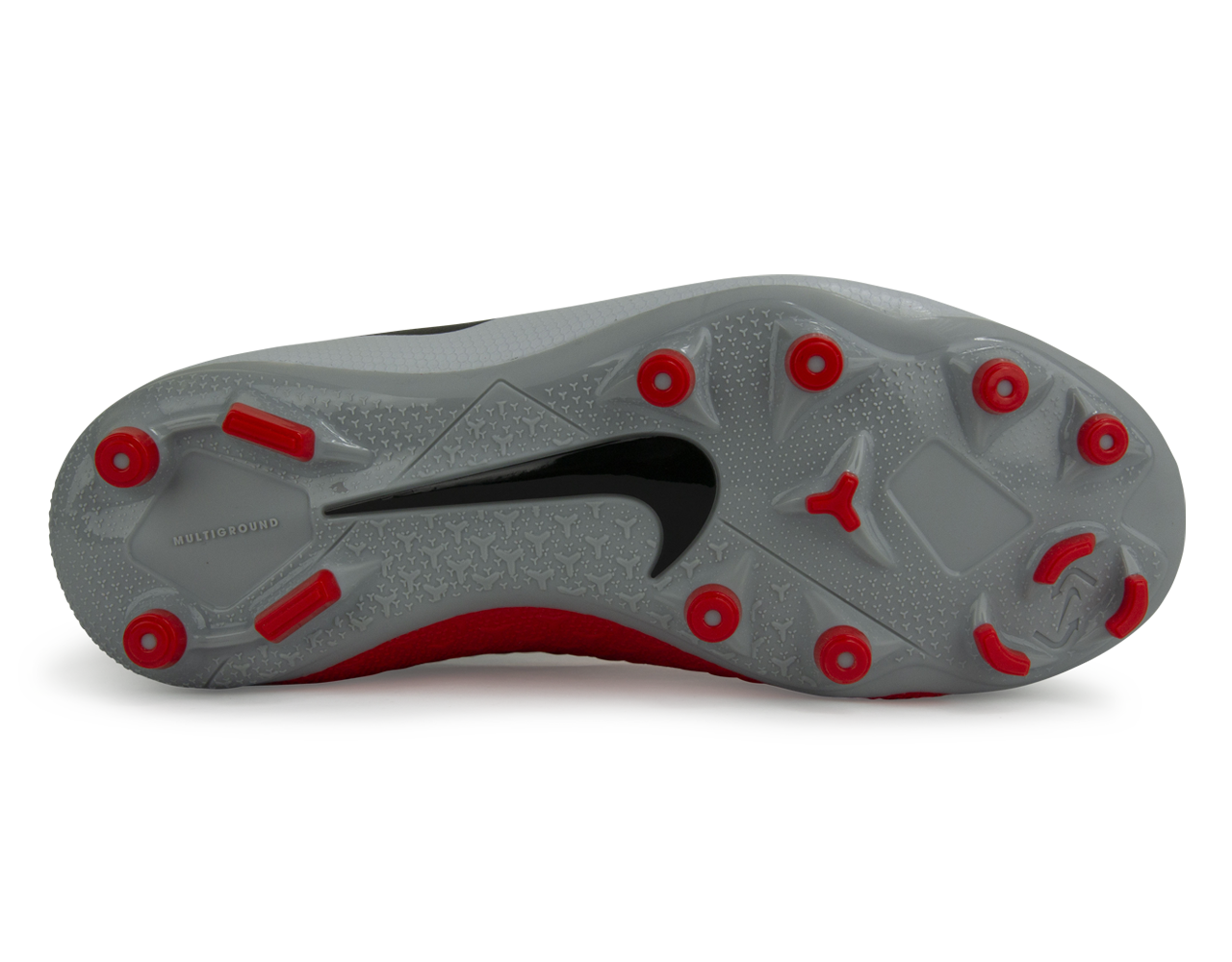 Nike Kids PhantomVSN Academy DF FG/MG Pure Platinum Black/Light Crimson/Dark Grey