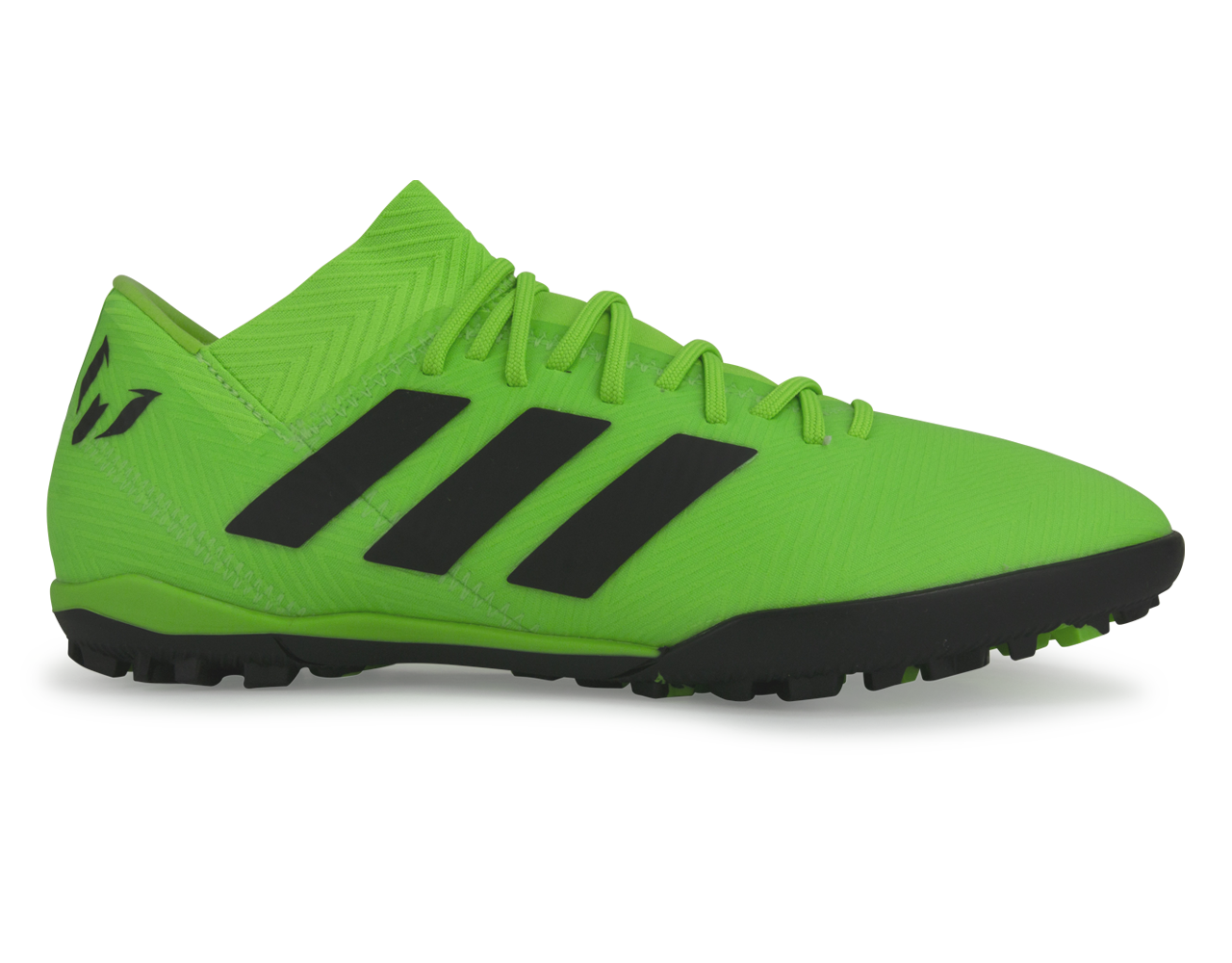 adidas Men's Nemeziz Messi Tango 18.3 Turf Soccer Shoes Solar Green/Core Black