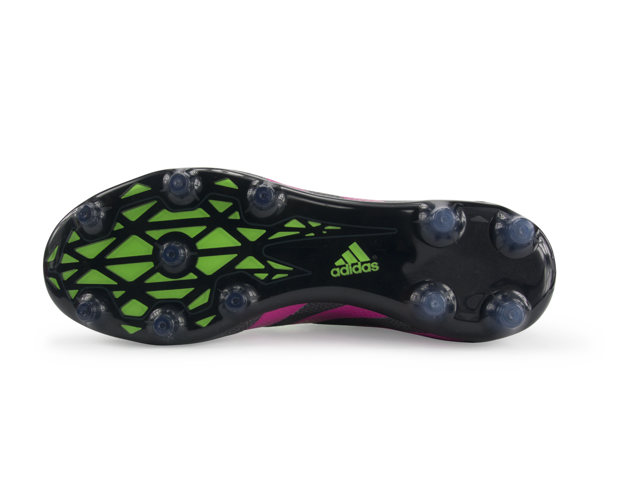 adidas Men's ACE 16.2 PrimeMesh FG/AG Black/Shock Pink/Solar Green