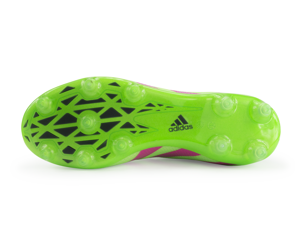 adidas Men's ACE 16.2 Primemesh FG/AG Solar Green/Shock Pink/Black
