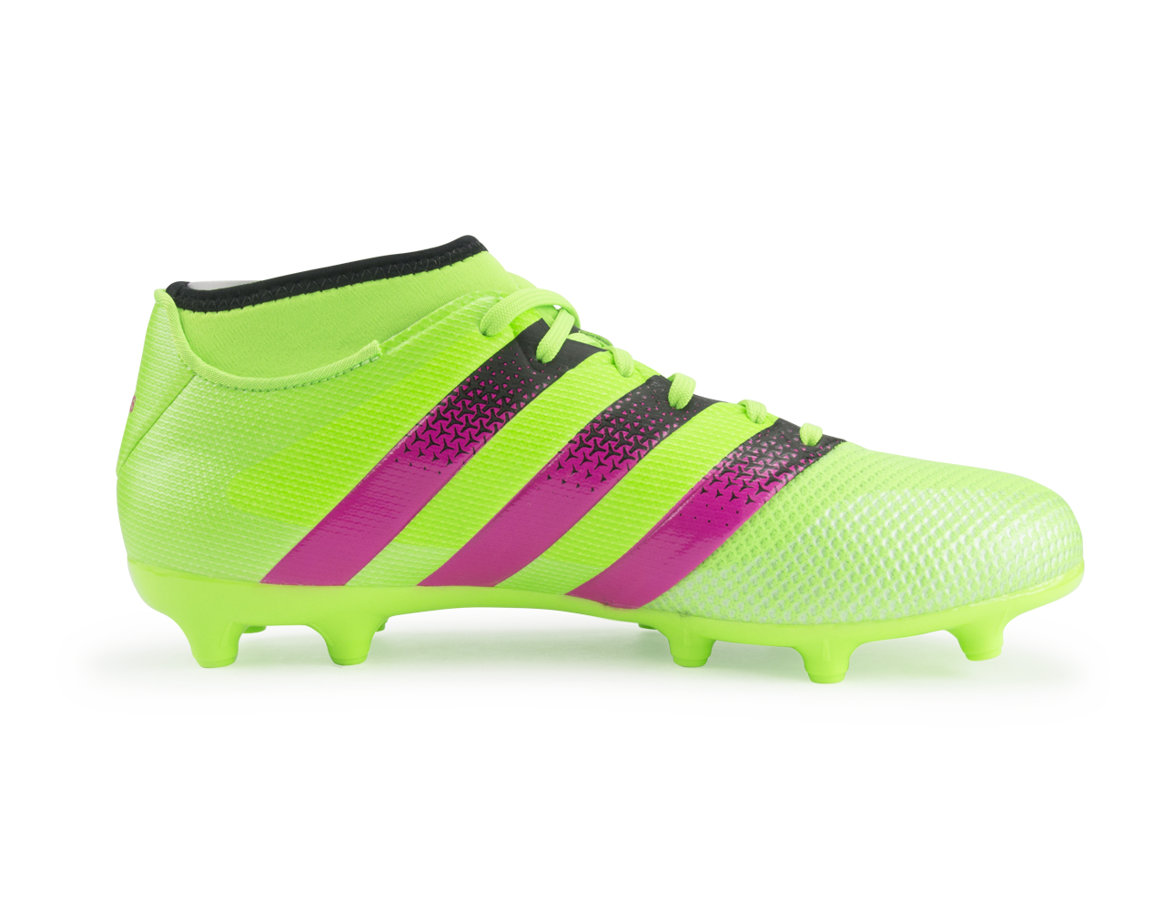 adidas Men's ACE 16.3 Primemesh FG/AG Solar Green/Shock Pink/Black
