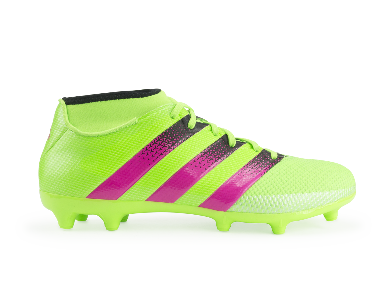 adidas Men's ACE 16.3 Primemesh FG/AG Solar Green/Shock Pink/Black