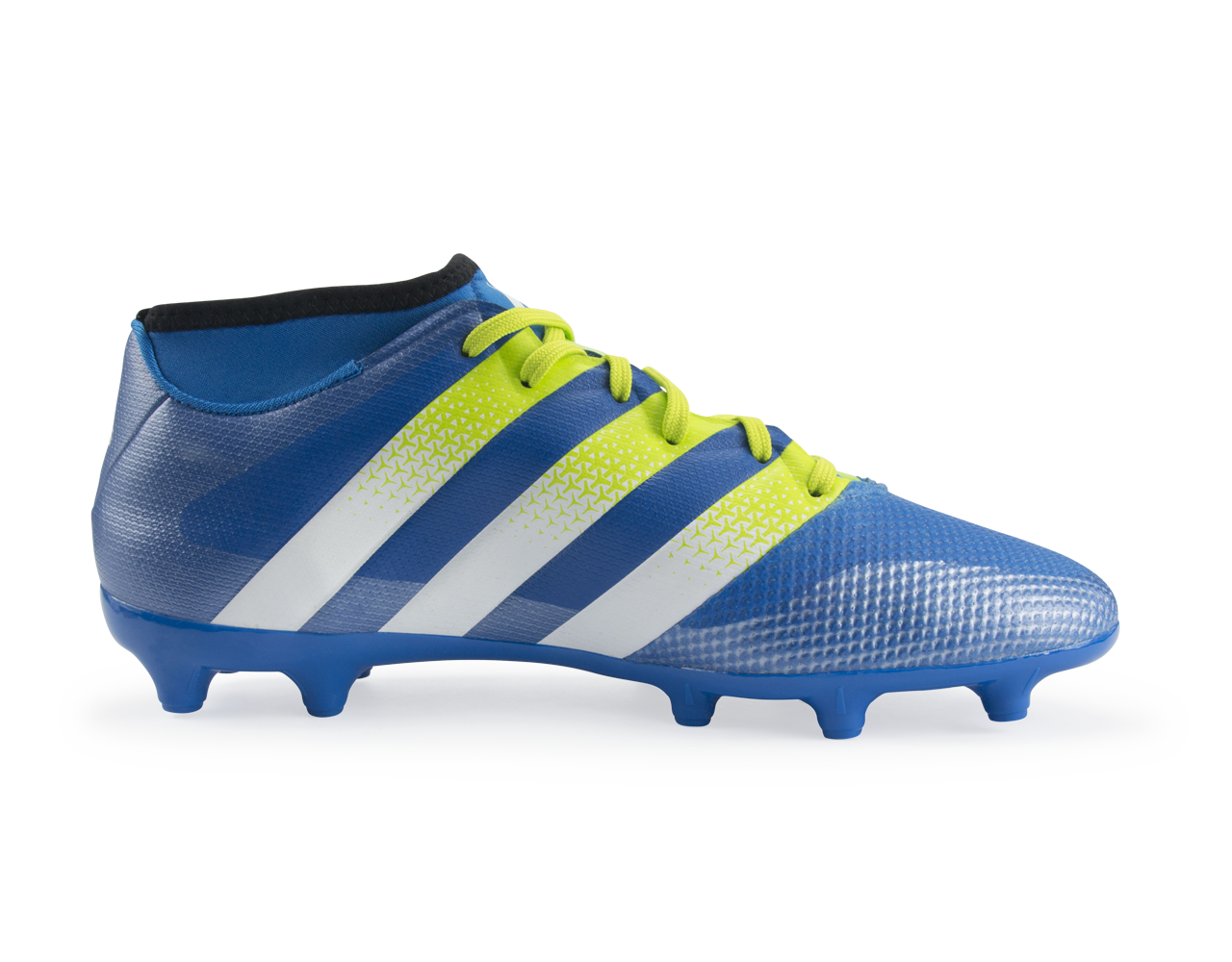 adidas Men's ACE 16.3 Primemesh FG/AG Blue/White/Solar Slime