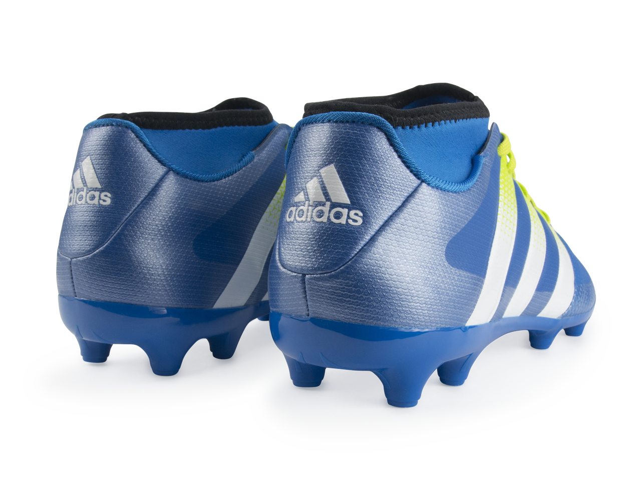 adidas Men's ACE 16.3 Primemesh FG/AG Blue/White/Solar Slime