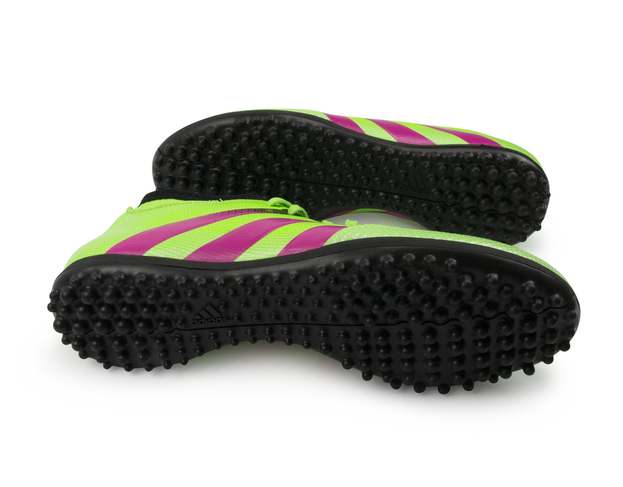 adidas Men's ACE 16.3 Primemesh Turf Soccer Shoes Solar Green/Shock Pink/Black