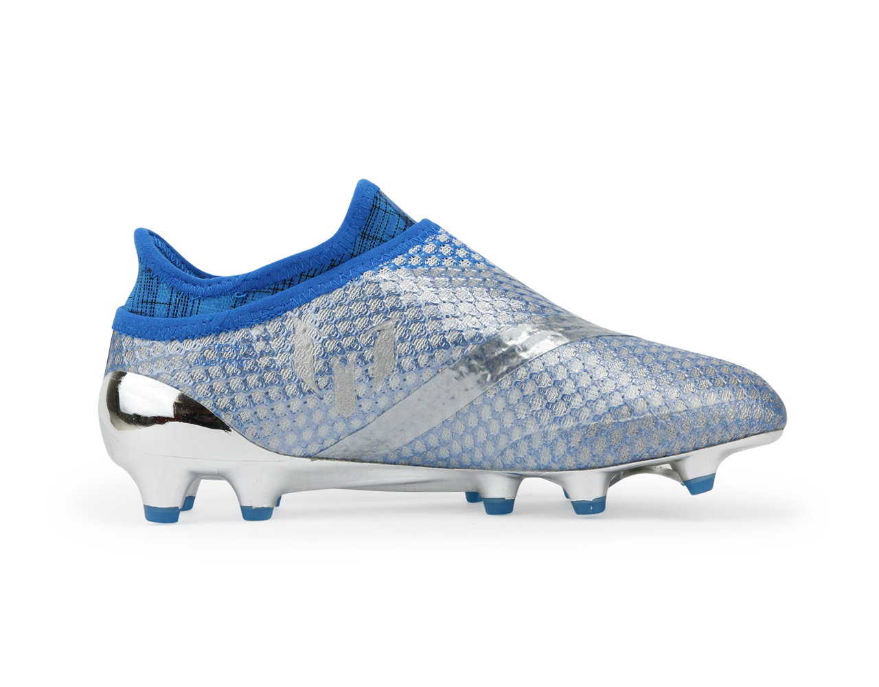 adidas Kids Messi 16+ Pureagility FG Silver Metalic/Core Black/Sho Blue