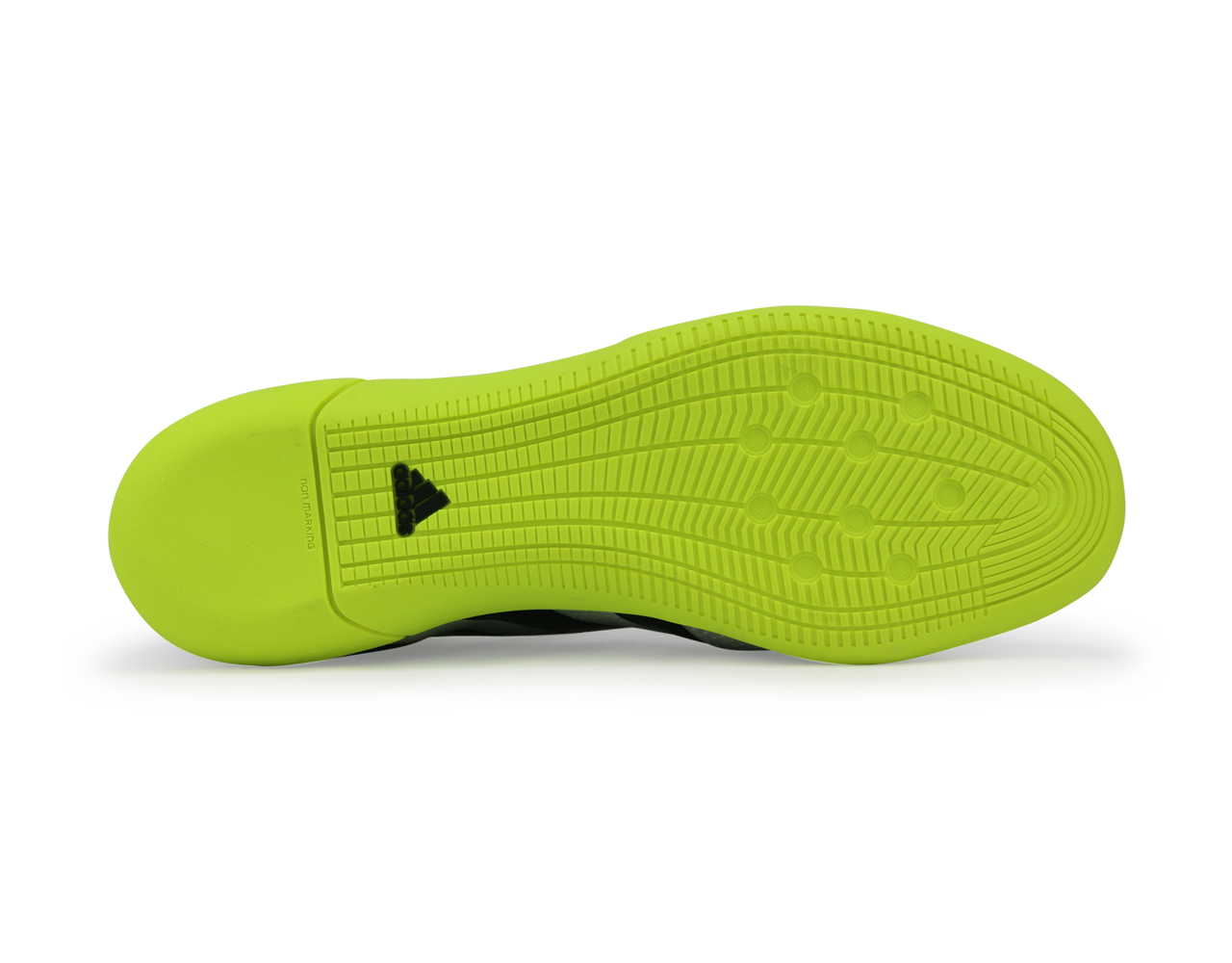 adidas Men's ACE 16.3 Primemesh Indoor Soccer Shoes Silver Metallic/Core Black/Solar Yellow