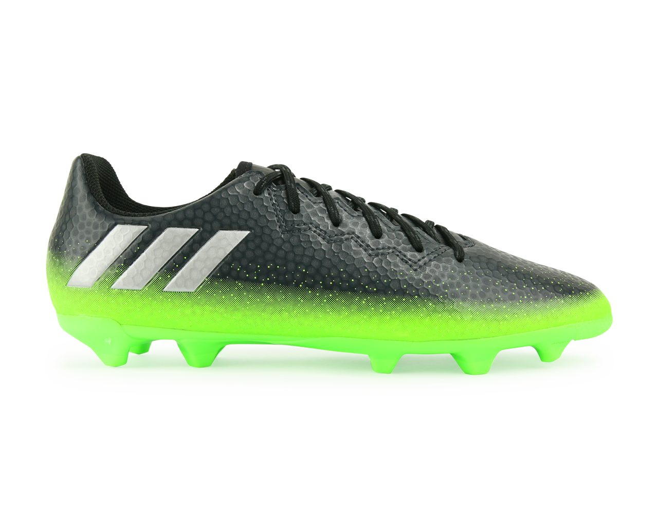adidas Kids Messi 16.3 FG/AG Dark Grey/Silver Metalic/Solar Green