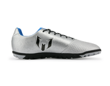 adidas Kids Messi 16.3 Turf Soccer Shoes Silver Metalic/Core Black/Sho Blue