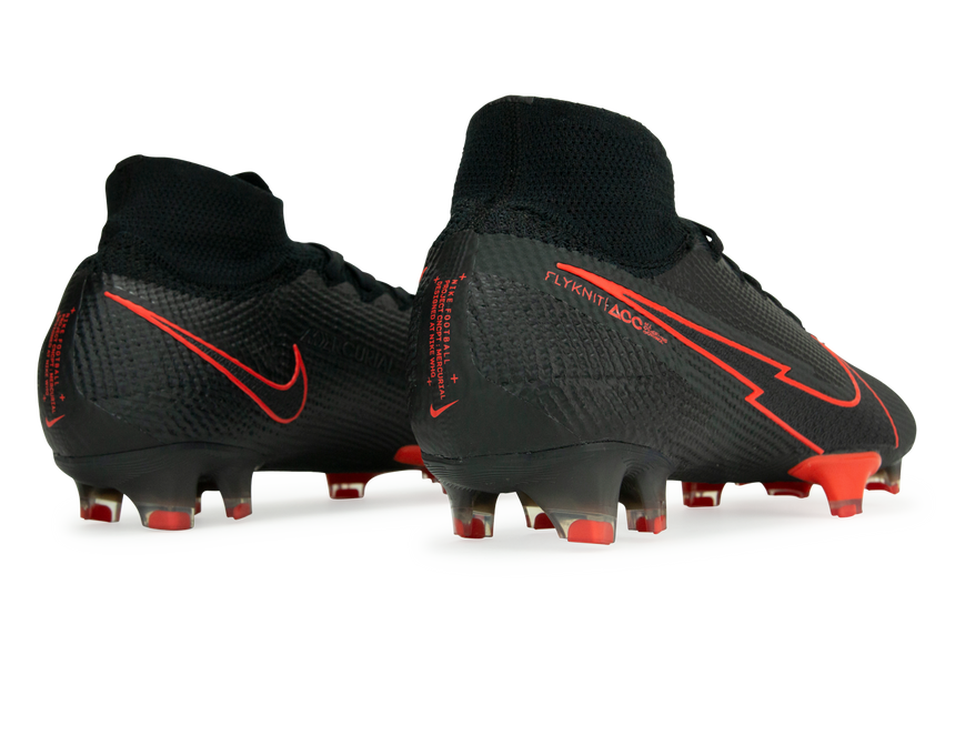 Nike Men's Mercurial Superfly 7 Elite FG Black/Dark Smoke Grey/Black