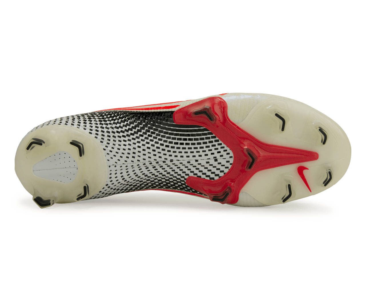 Nike Men's Mercurial Vapor 13 Elite FG White/Crimson soleplate