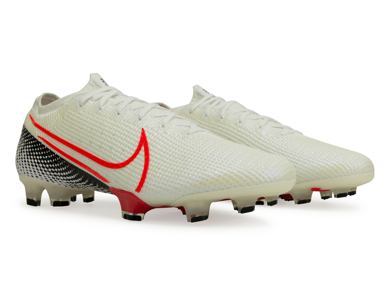 Nike Men's Mercurial Vapor 13 Elite FG White/Crimson Together