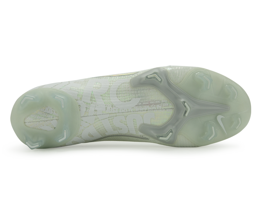 Nike Men's Mercurial Vapor 13 Elite FG White/Metallic Platinum