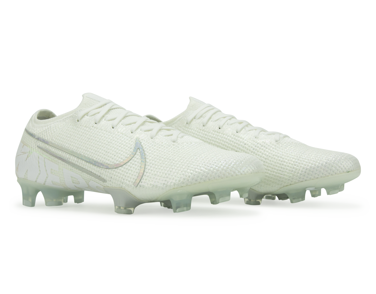 Nike Men's Mercurial Vapor 13 Elite FG White/Metallic Platinum