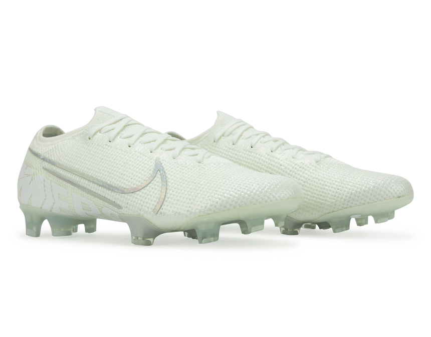 Nike Men's Mercurial Vapor 13 Elite FG White/Metallic Platinum