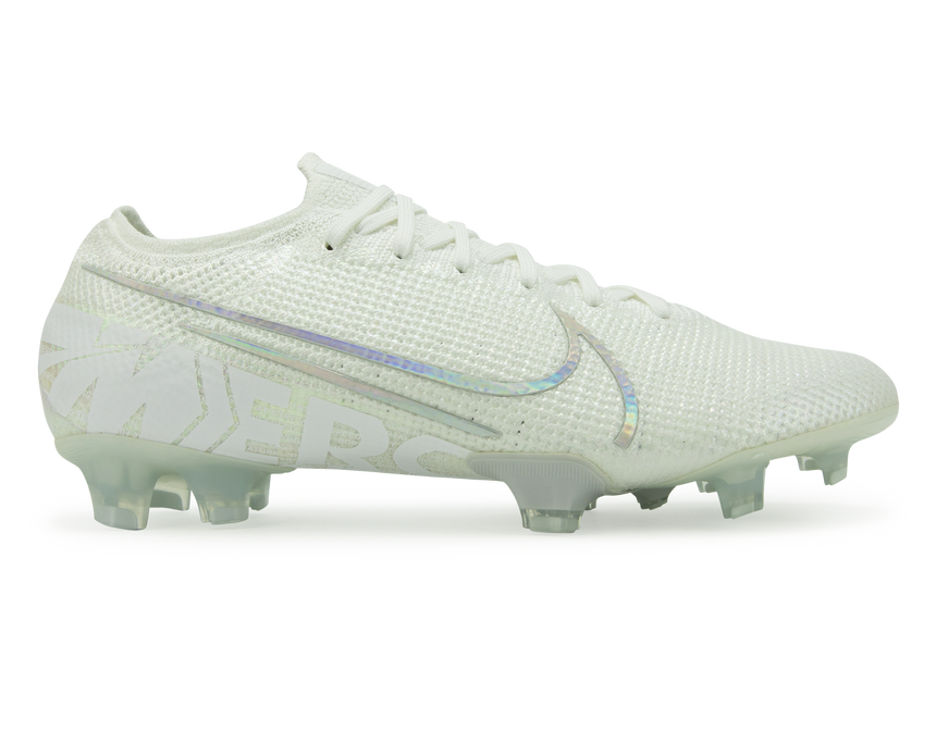 Nike Men's Mercurial Vapor 13 Elite FG White/Metallic Platinum