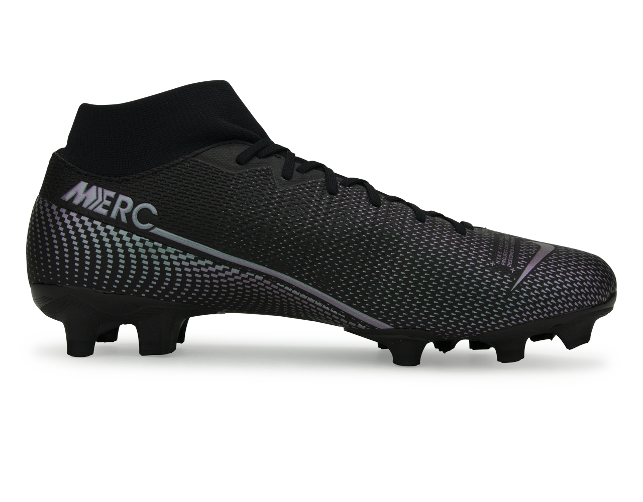 Nike Men's Mercurial Superfly 7 Academy FG/MG Black