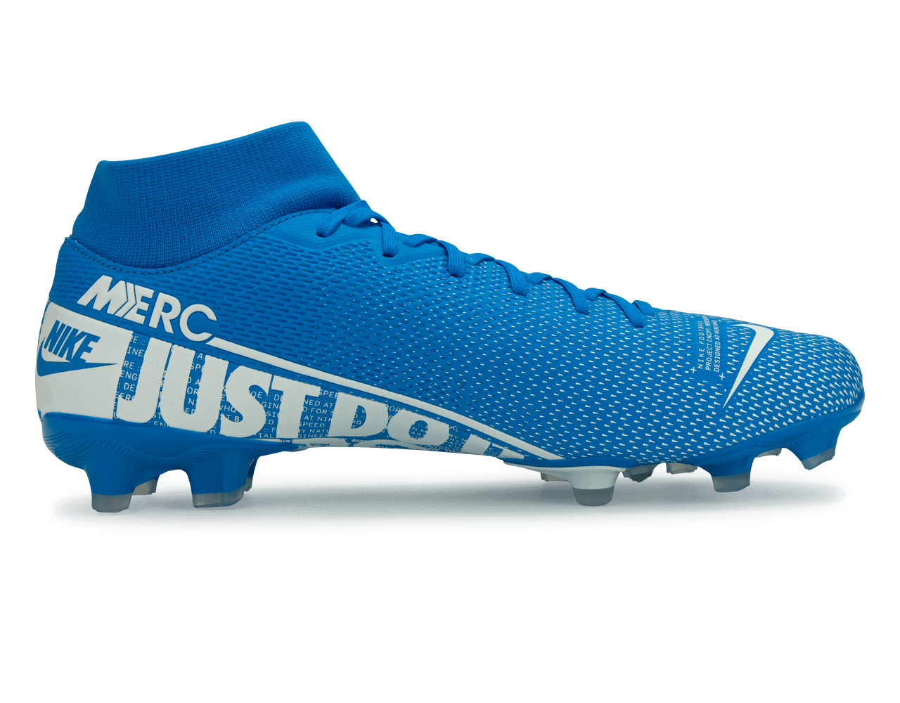 Nike Men's Mercurial Superfly 7 Academy FG/MG Blue Hero/White