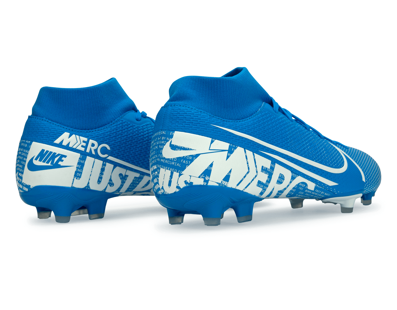 Nike Men's Mercurial Superfly 7 Academy FG/MG Blue Hero/White