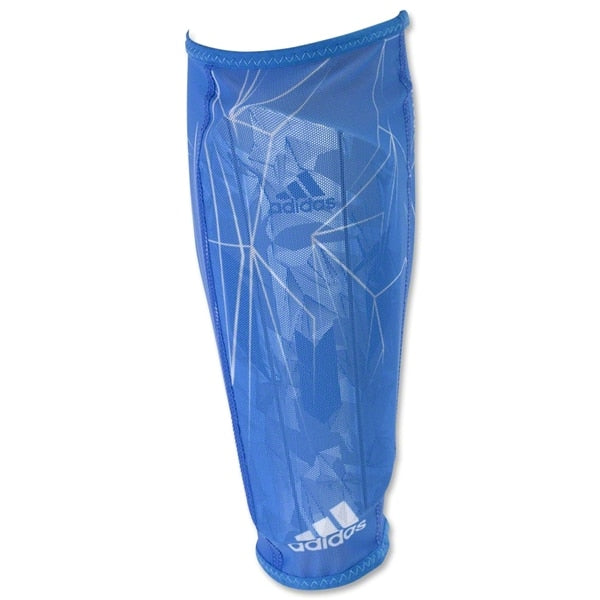adidas Messi 10 Pro Shin Guards Silver Metallic/Shock Blue