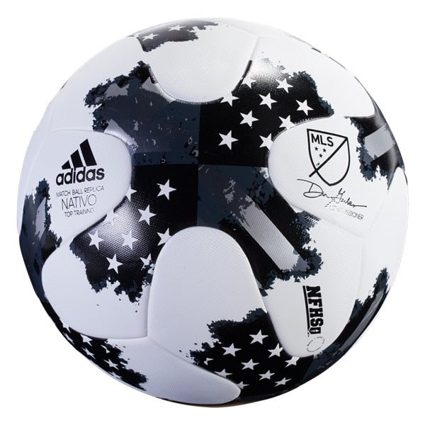 adidas NFHS MLS Top Training Ball White/Black