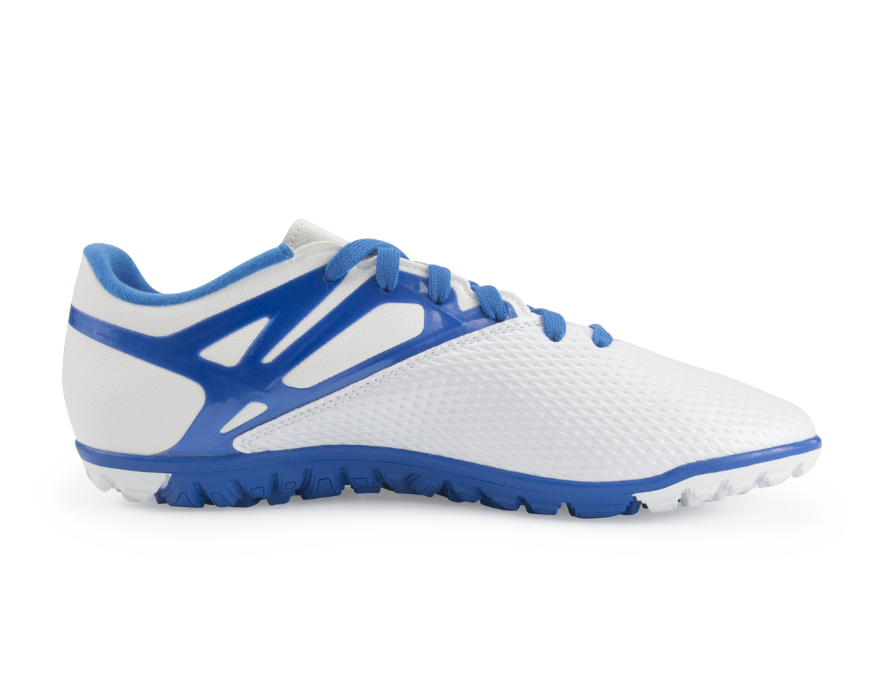 adidas Men's Messi 10.3 Turf Soccer Shoes White/Prime Blue/Black