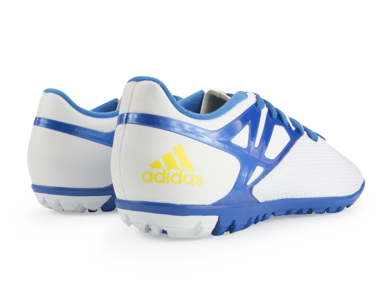 adidas Men's Messi 10.3 Turf Soccer Shoes White/Prime Blue/Black