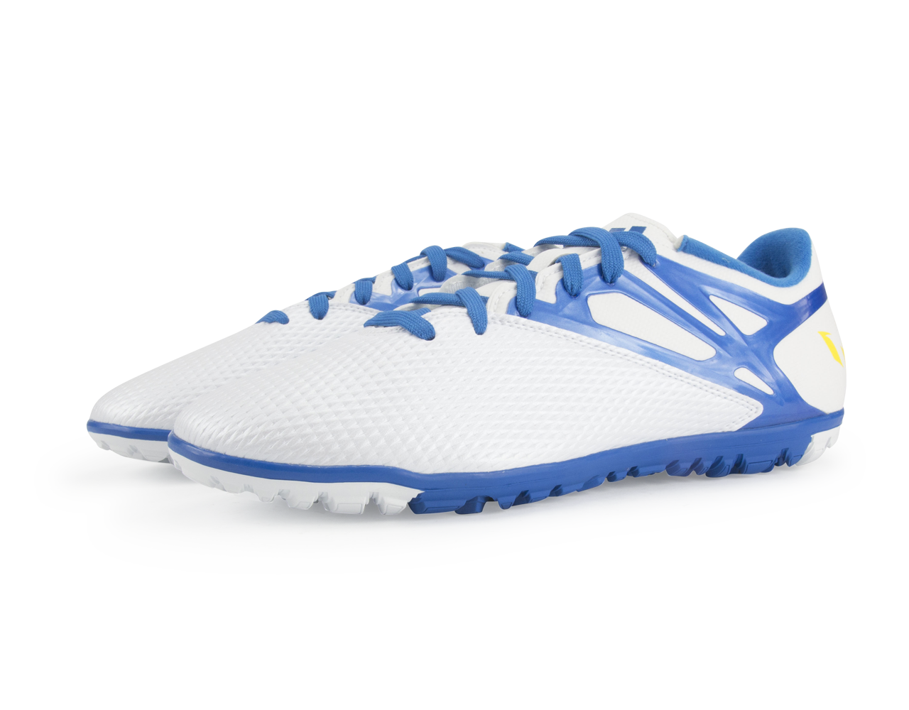 adidas Men's Messi 10.3 Turf Soccer Shoes White/Prime Blue/Black