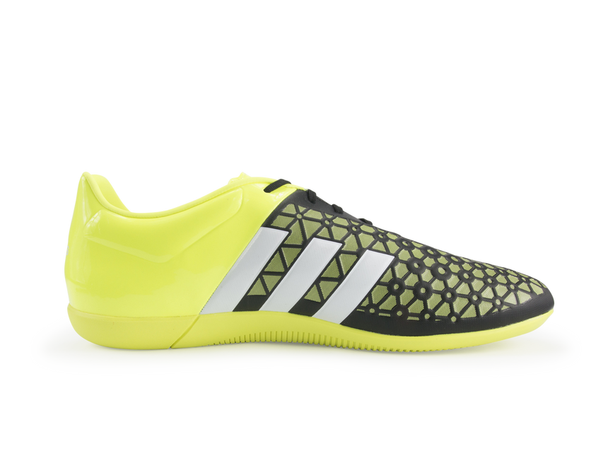 adidas Men's ACE 15.3 Indoor Soccer Shoes Solar Yellow/Solar Yellow/Black