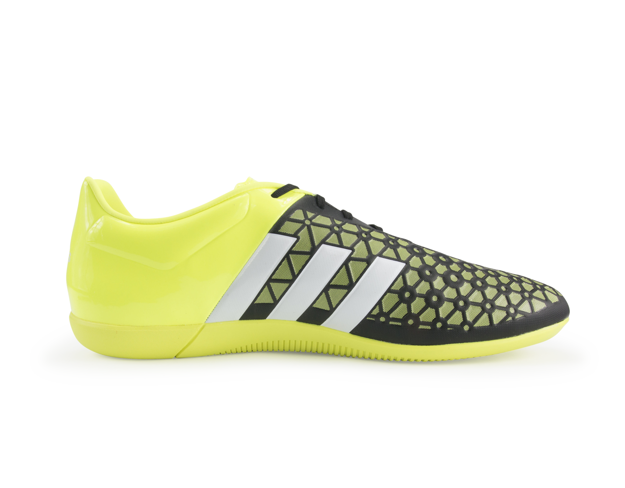 adidas Men's ACE 15.3 Indoor Soccer Shoes Solar Yellow/Solar Yellow/Black