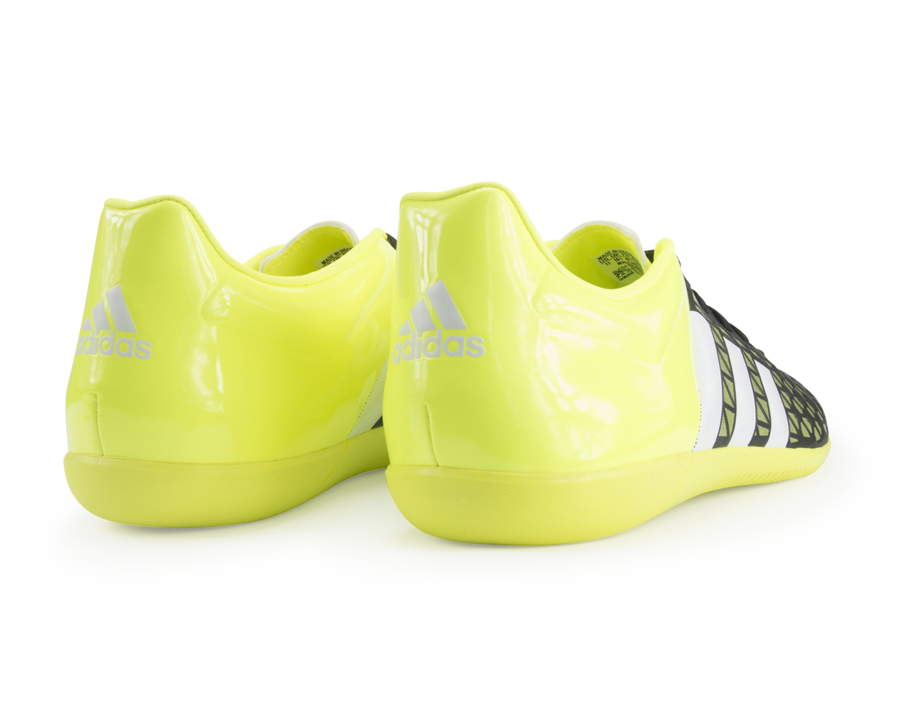adidas Men's ACE 15.3 Indoor Soccer Shoes Solar Yellow/Solar Yellow/Black