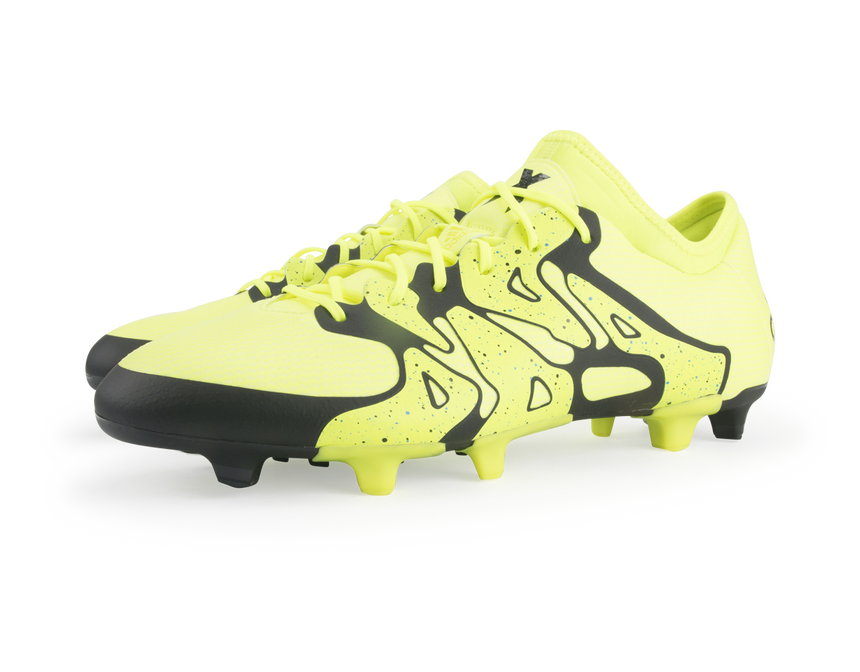 adidas Men's X 15.1 FG/AG Solar Yellow/Solar Yellow/Black