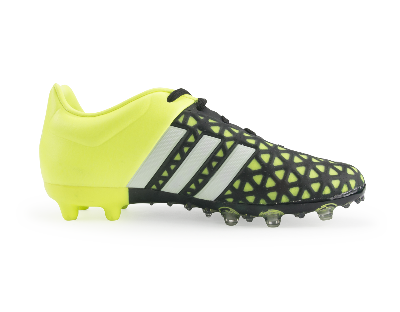 adidas Kids ACE 15.1 FG/AG Black/Night Metallic/Solar Yellow