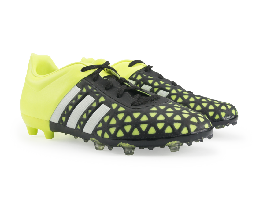 adidas Kids ACE 15.1 FG/AG Black/Night Metallic/Solar Yellow