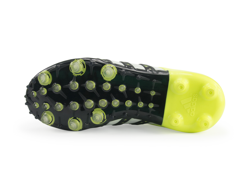 adidas Kids ACE 15.1 FG/AG Black/Night Metallic/Solar Yellow