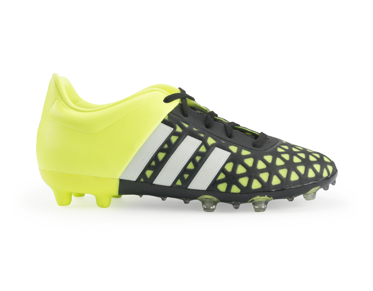 adidas Kids ACE 15.1 FG/AG Black/Night Metallic/Solar Yellow