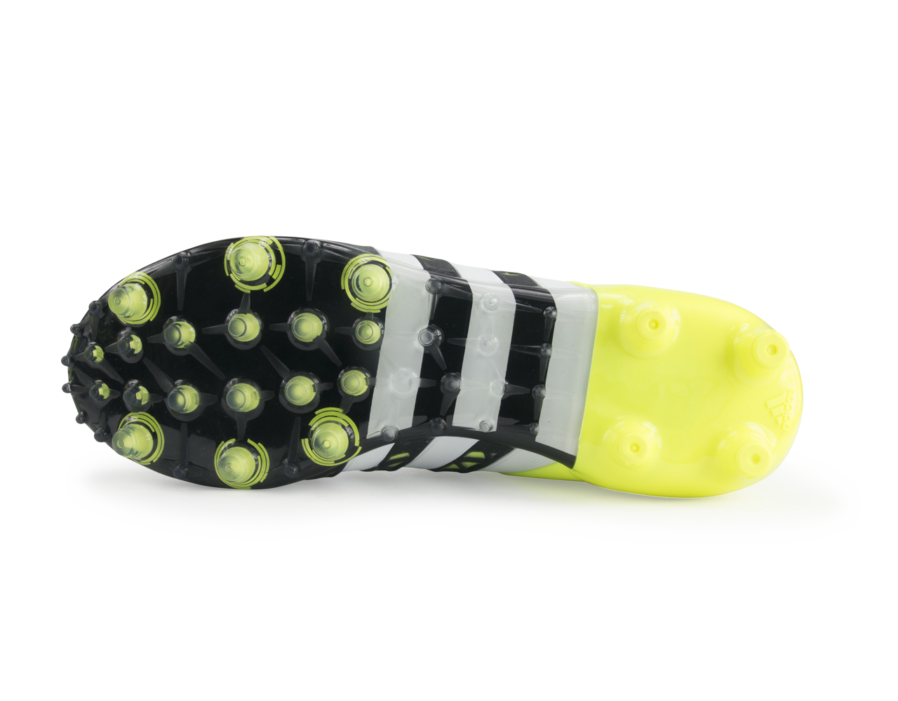 adidas Men's ACE 15.1 FG/AG Black/Night Metallic/Solar Yellow