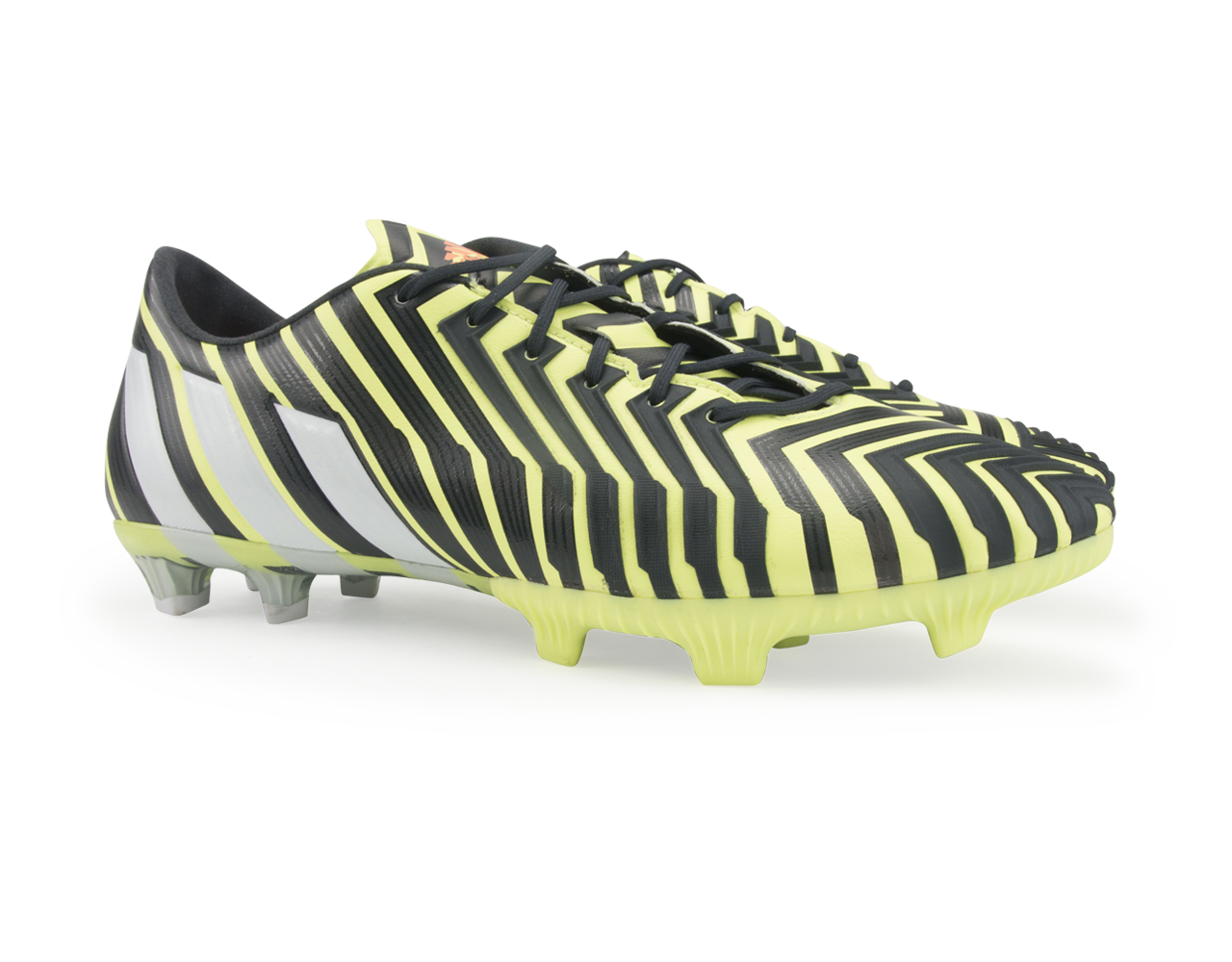 adidas Men's Predator Instinct FG Light Flash Yellow/Running White/Dark Shal