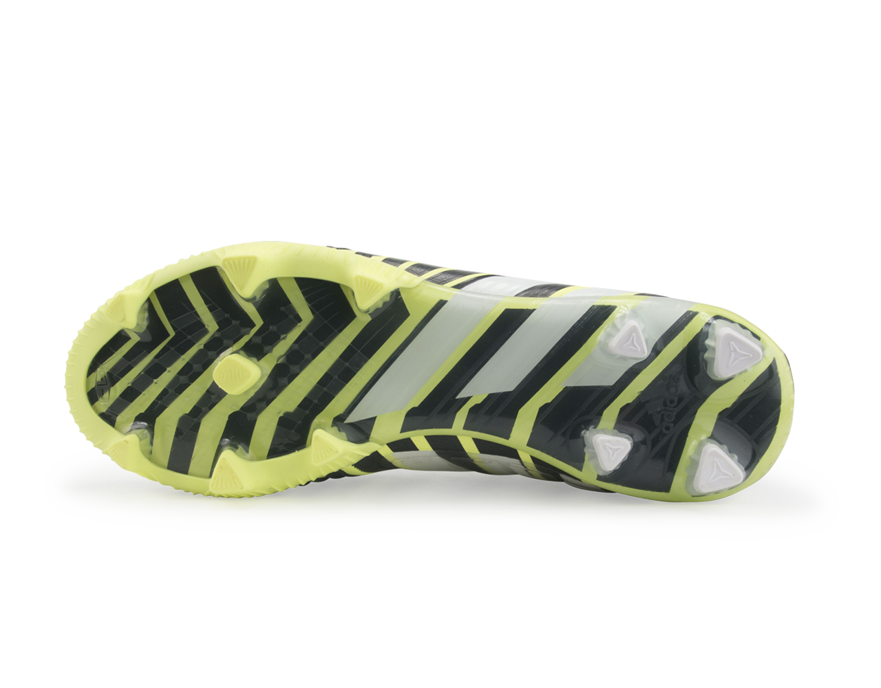adidas Men's Predator Instinct FG Light Flash Yellow/Running White/Dark Shal