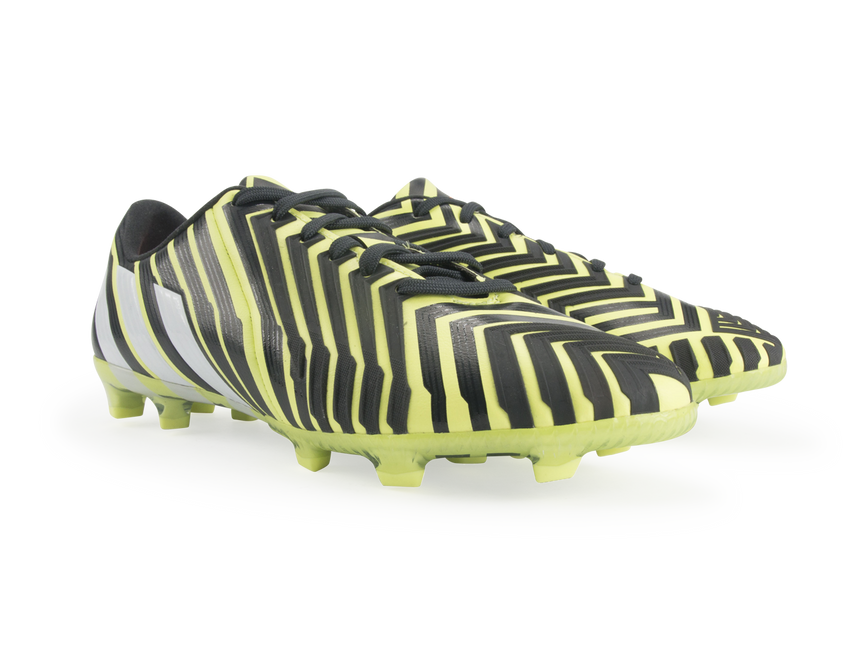 adidas Kids Predator Instinct FG White/Dark Grey/Black
