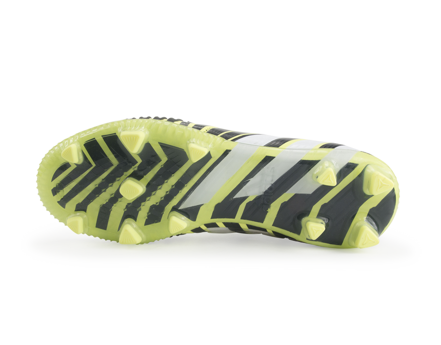 adidas Kids Predator Instinct FG White/Dark Grey/Black