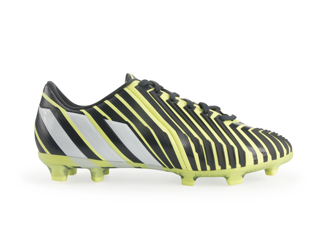 adidas Kids Predator Instinct FG White/Dark Grey/Black