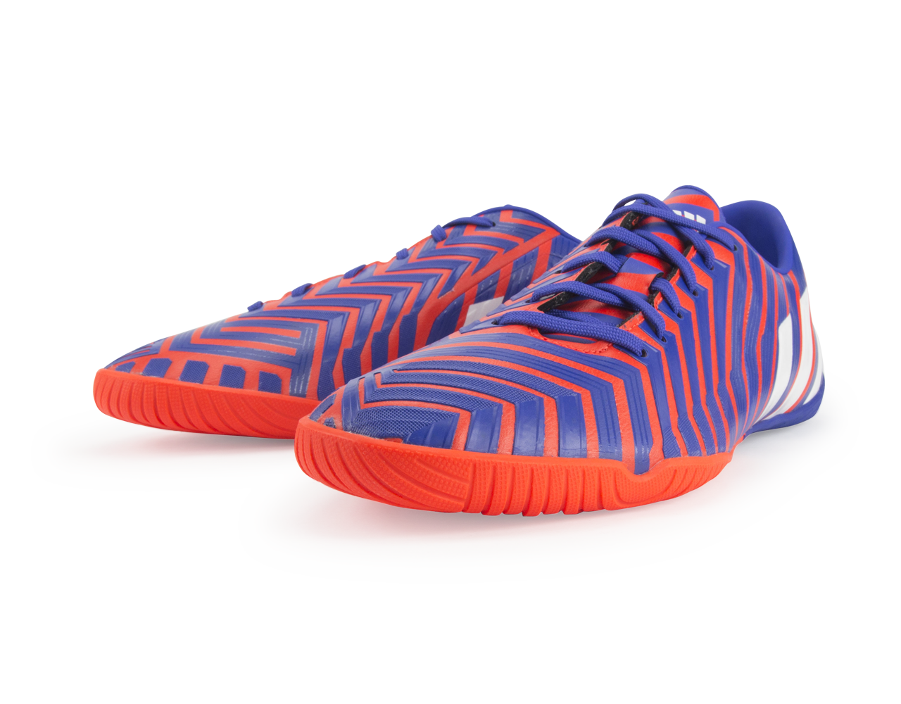 adidas Men's Predator Absolado Instinct Indoor Soccer Shoes Solar Red/White