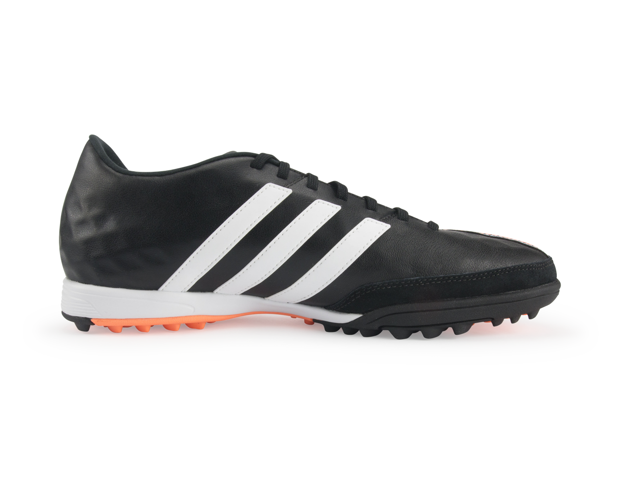 adidas Men's 11Nova Turf Soccer Shoes Core Black/White/Flash Orange
