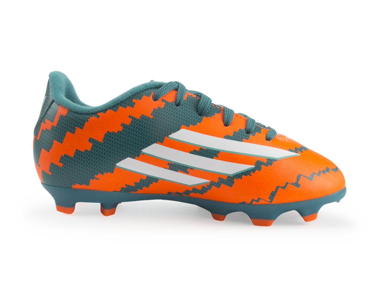 adidas Kids Messi 10.3 FG Power Teal/White/Solar Orange