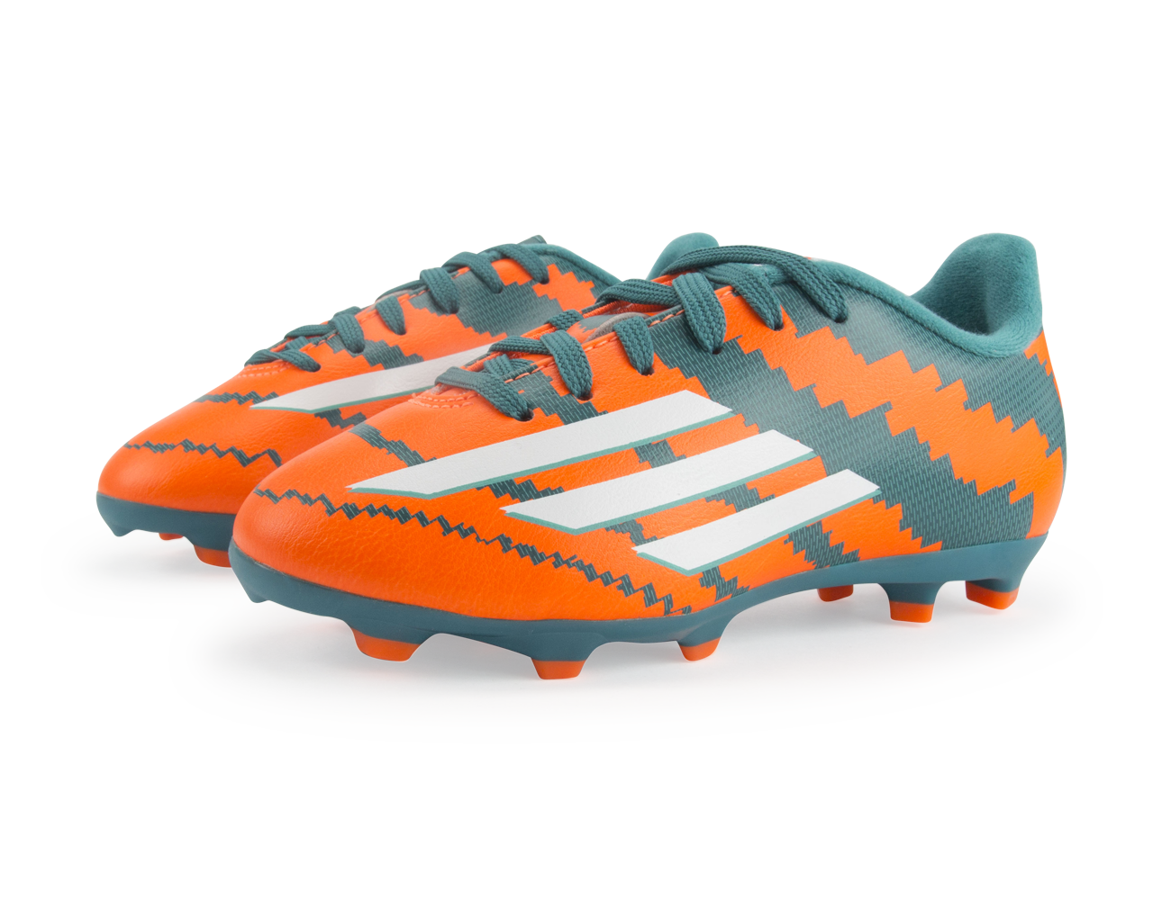 adidas Kids Messi 10.3 FG Power Teal/White/Solar Orange