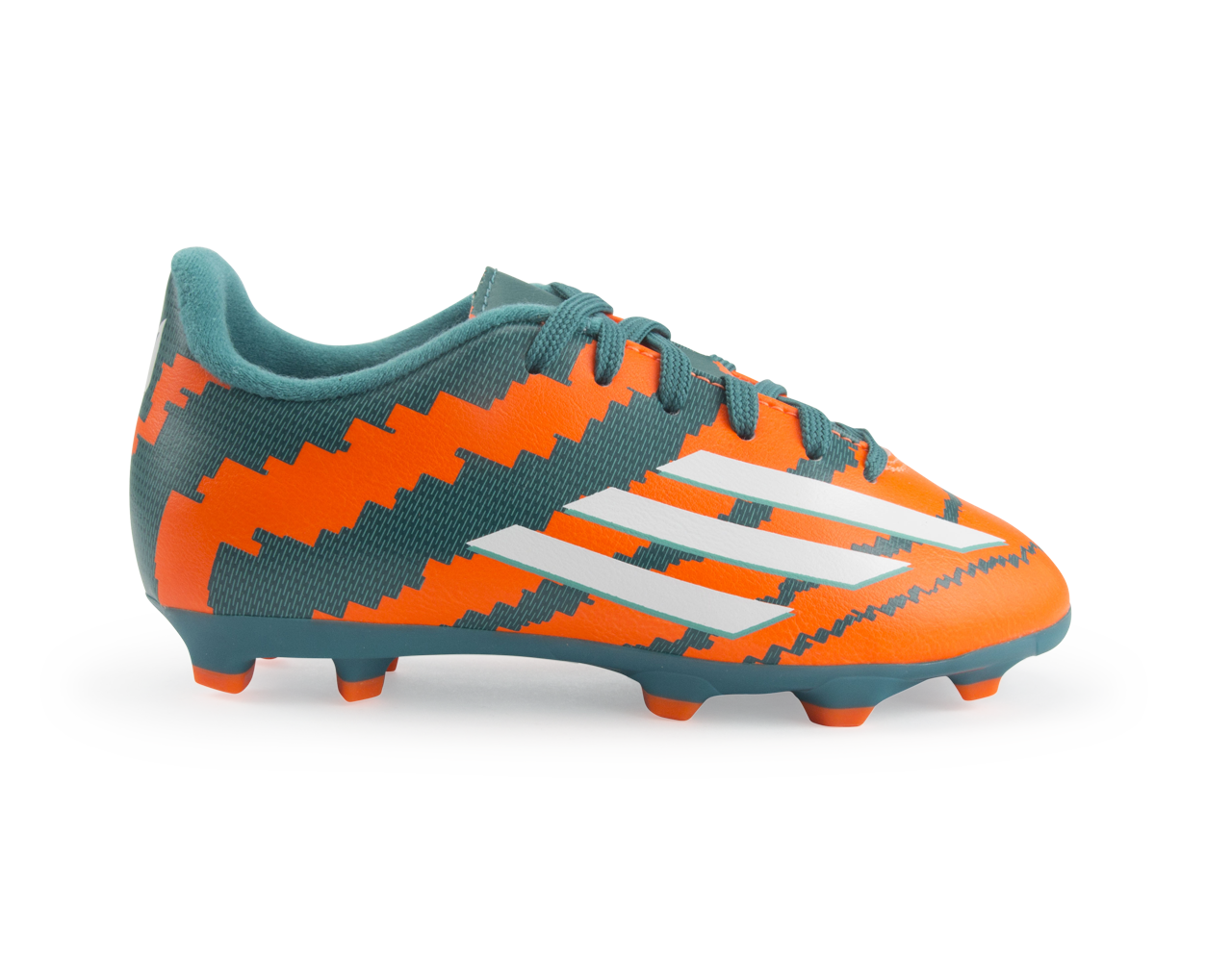 adidas Kids Messi 10.3 FG Power Teal/White/Solar Orange