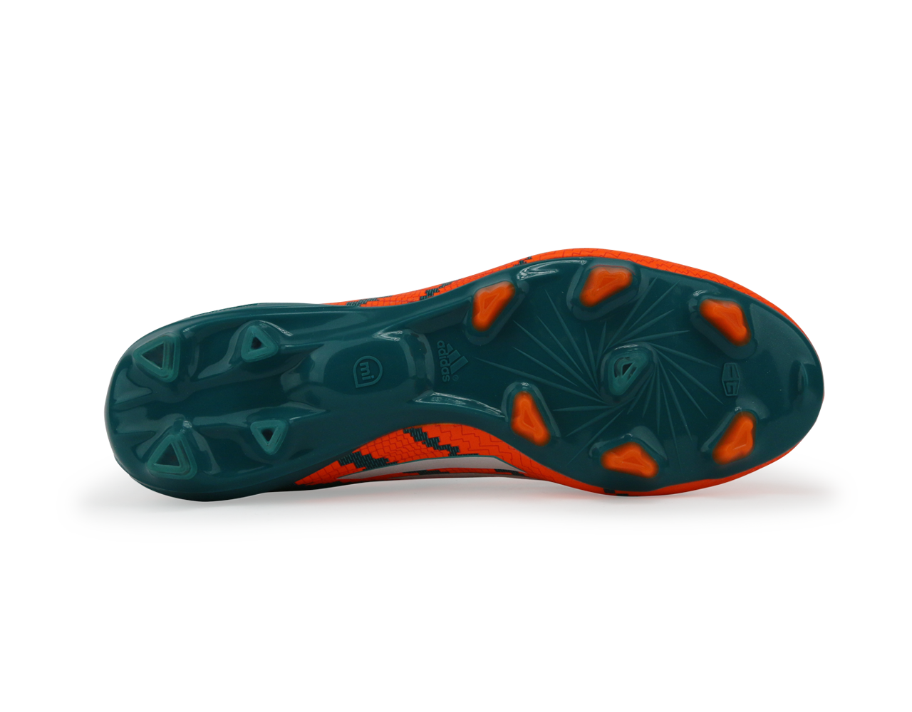 adidas Men's Messi 10.1 FG Power Teal/White/Solar Orange