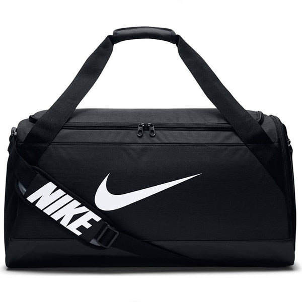 Nike Brasilia Medium Training Duffel Bag Black/White
